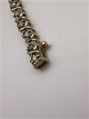 10K Diamond Tennis Bracelet 7